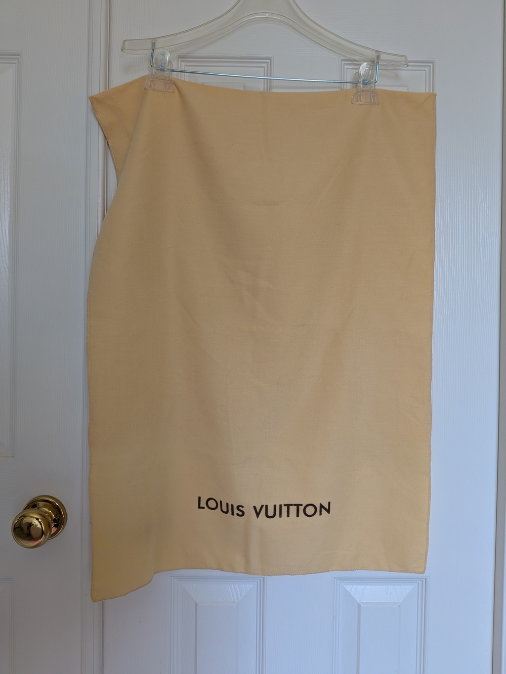 Louis Vuitton Dust Bag in Golden Tan, XL